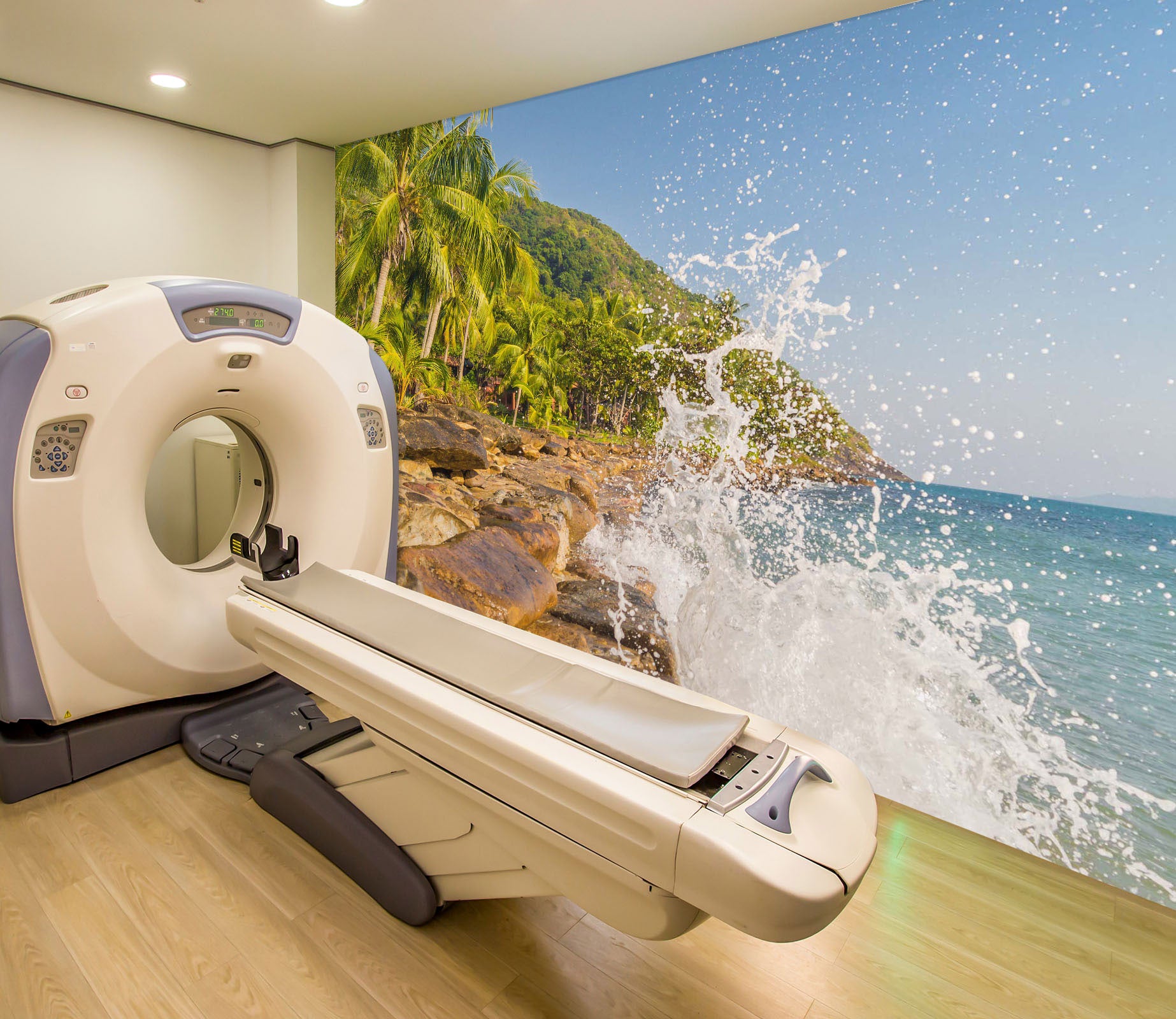 3D Palm Trees 325 Wall Murals