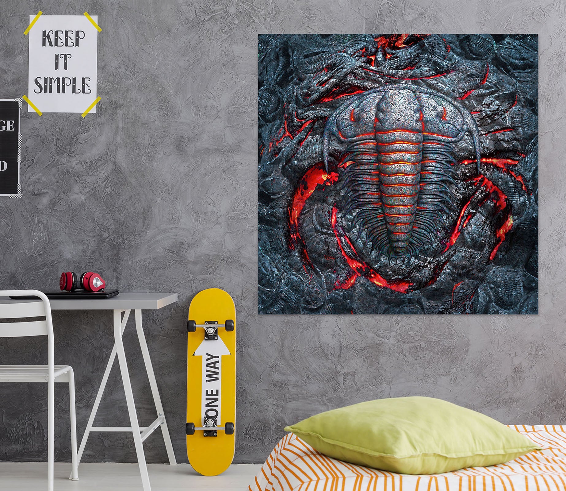 3D Permian Heat 85178 Jerry LoFaro Wall Sticker