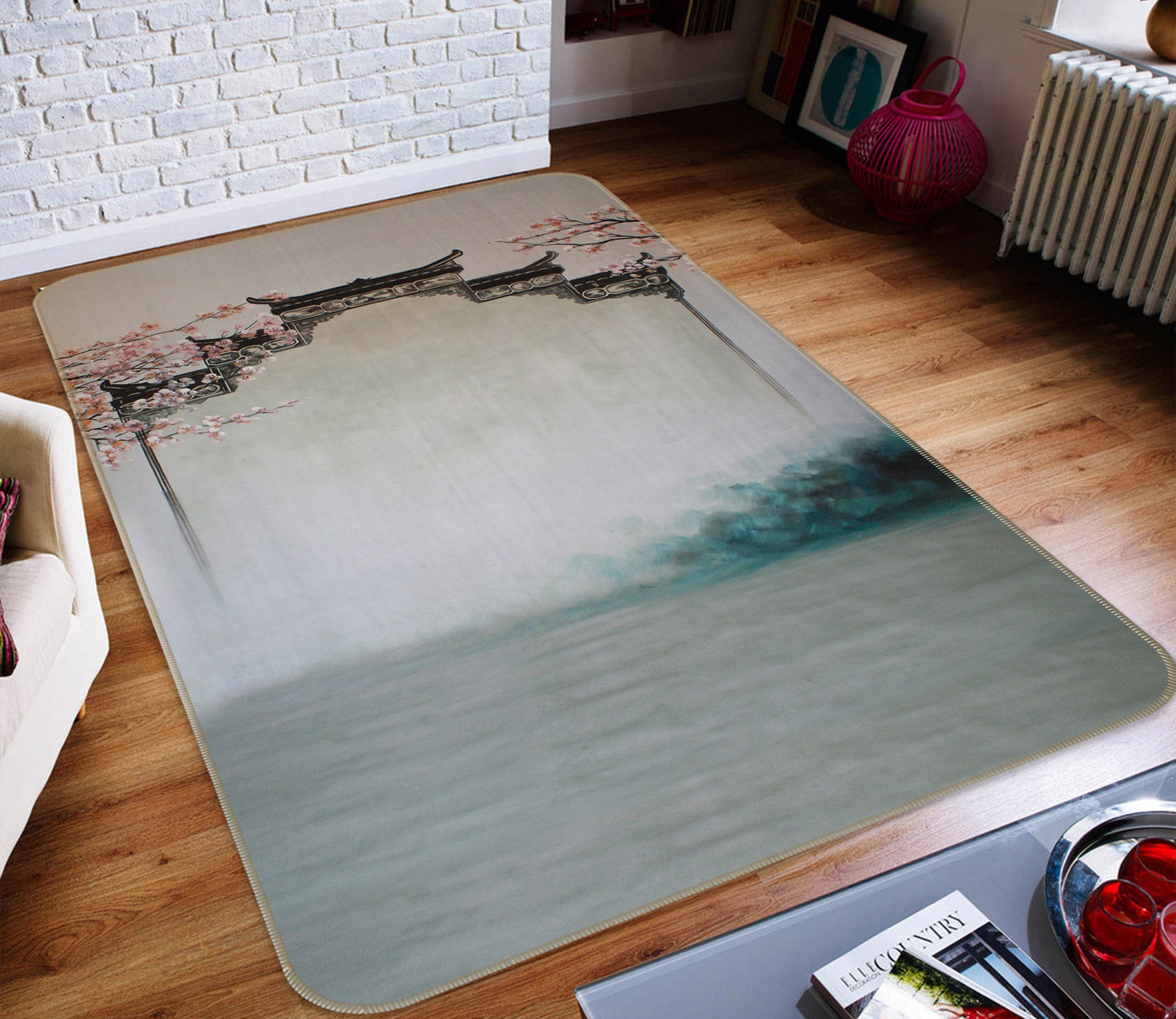 3D Wall 76089 Non Slip Rug Mat