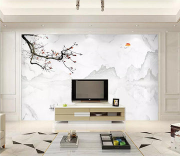 3D Mountain Flower 1733 Wall Murals Wallpaper AJ Wallpaper 2 