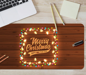 3D Light Post 51183 Christmas Desk Mat Xmas