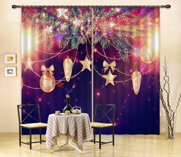 3D Branches String Lights 52042 Christmas Curtains Drapes Xmas