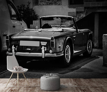 3D Black Vehicle 199 Vehicle Wall Murals