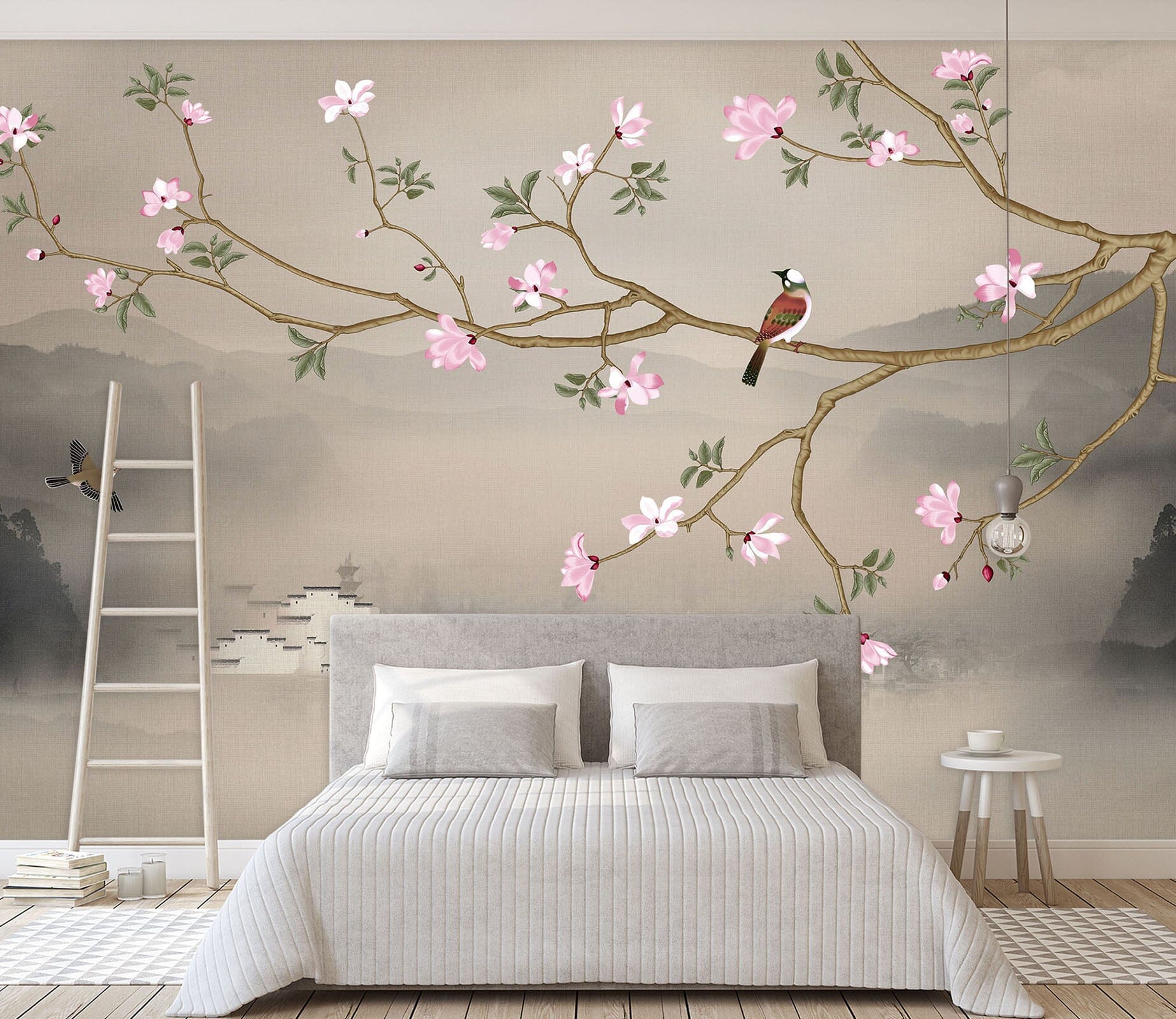 3D Spring Flowers 1444 Wall Murals Wallpaper AJ Wallpaper 2 