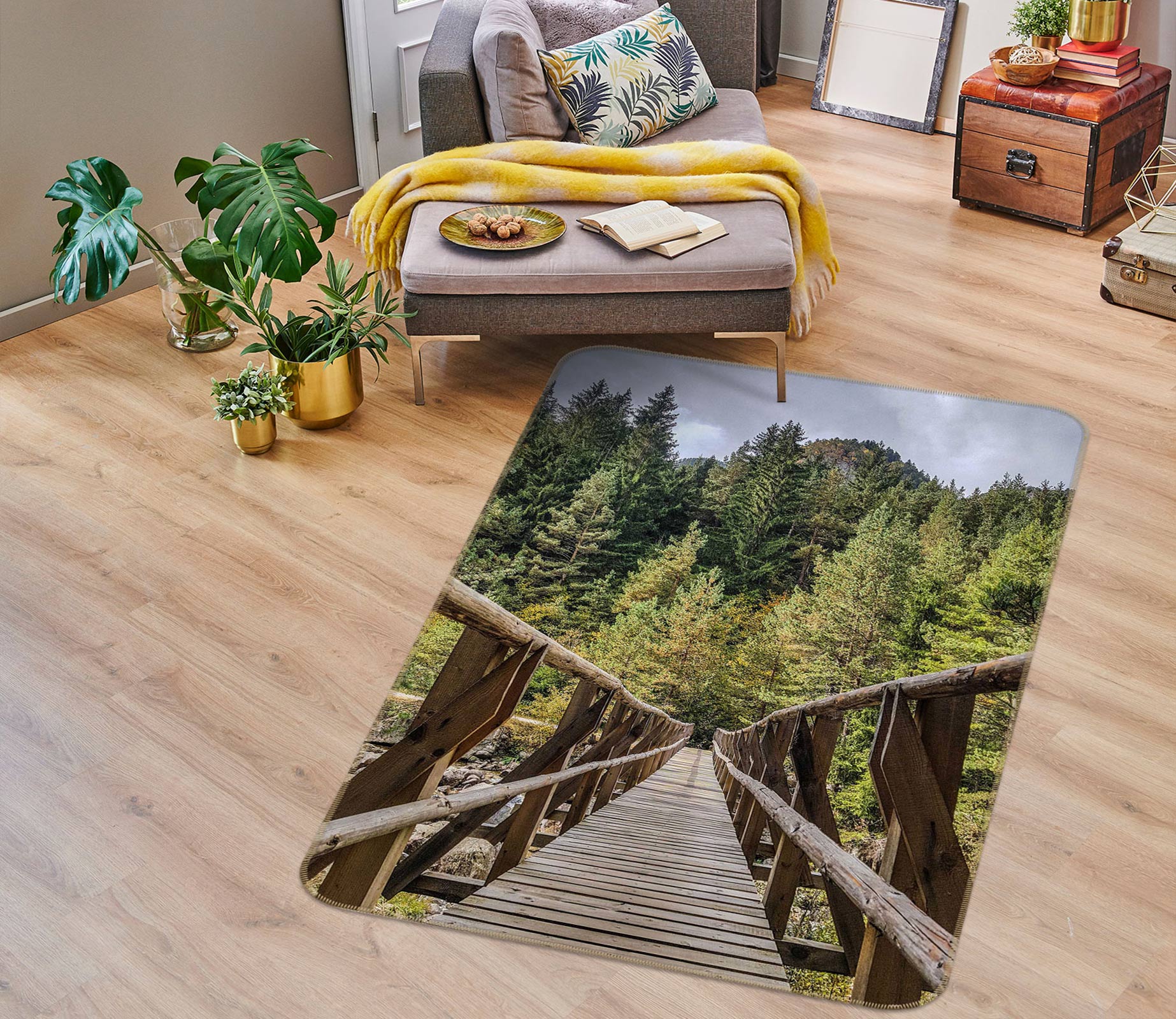 3D Corridor 33107 Non Slip Rug Mat