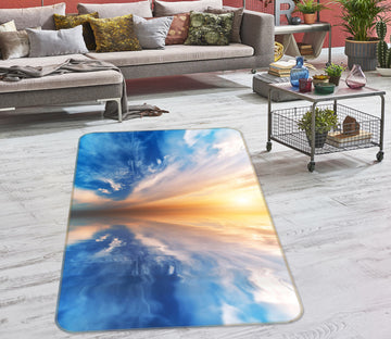 3D Sky Reflection 76109 Non Slip Rug Mat