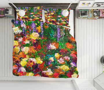 3D Wisteria Roses 1078 Allan P. Friedlander Bedding Bed Pillowcases Quilt