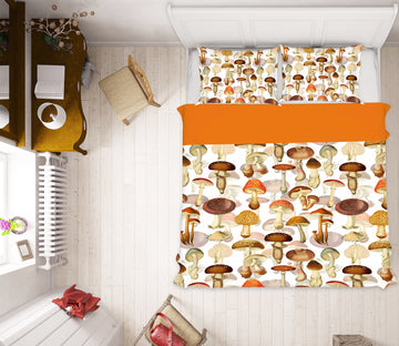 3D Mushroom 18206 Uta Naumann Bedding Bed Pillowcases Quilt