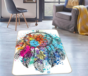 3D Dream Catcher 37116 Non Slip Rug Mat
