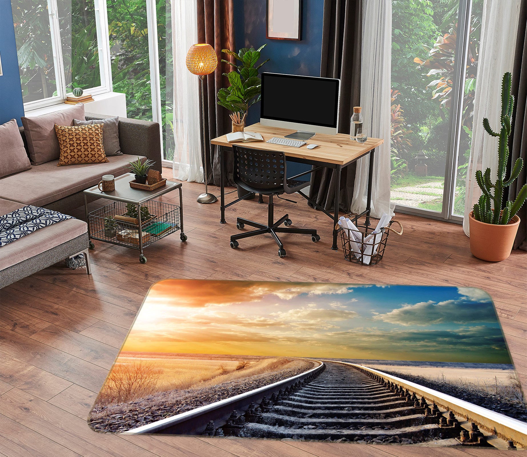 3D Track 75234 Non Slip Rug Mat
