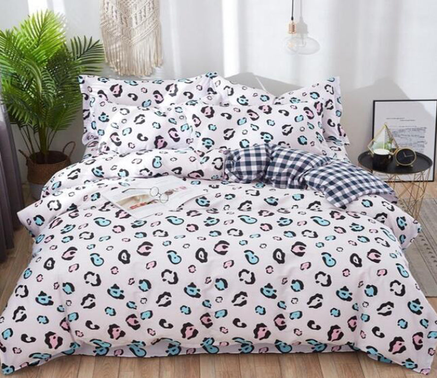 3D Color Leopard 3123 Bed Pillowcases Quilt