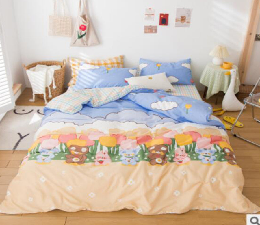 3D Animals 40231 Bed Pillowcases Quilt