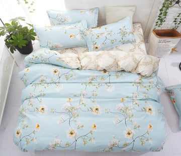 3D Flower Vine 7173 Bed Pillowcases Quilt