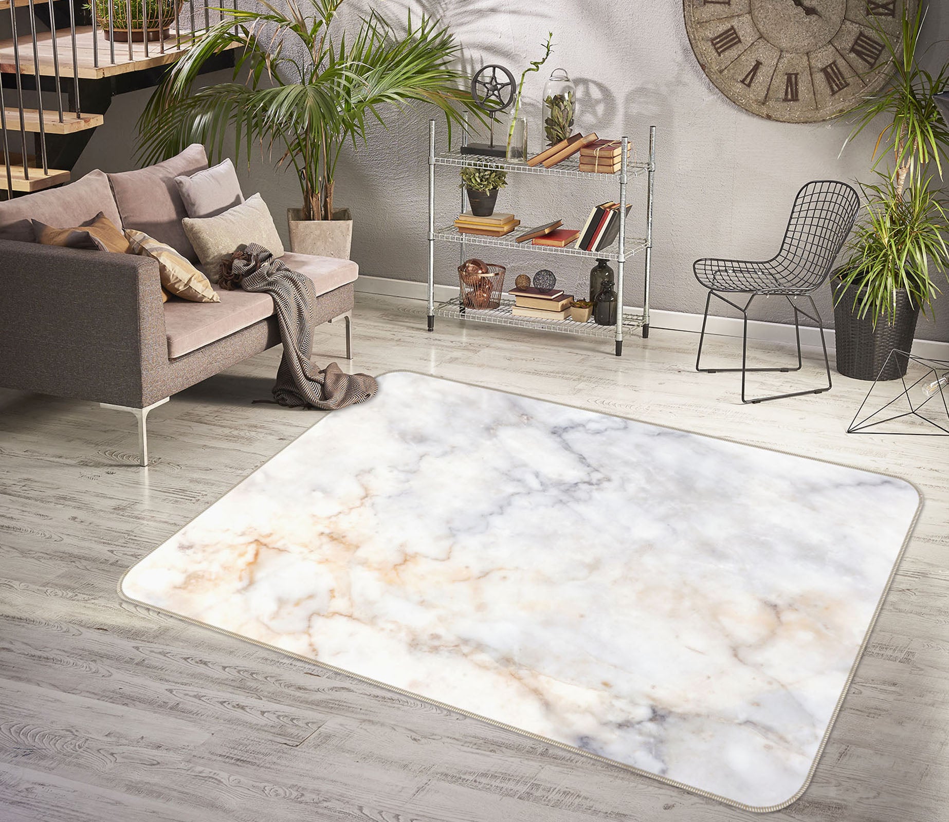 3D Pattern 31028 Non Slip Rug Mat