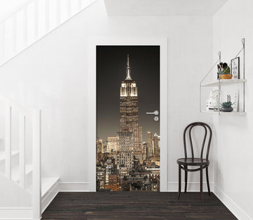 3D High-Rise Building 10709 Assaf Frank Door Mural