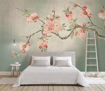 3D Red Peony 1684 Wall Murals Wallpaper AJ Wallpaper 2 