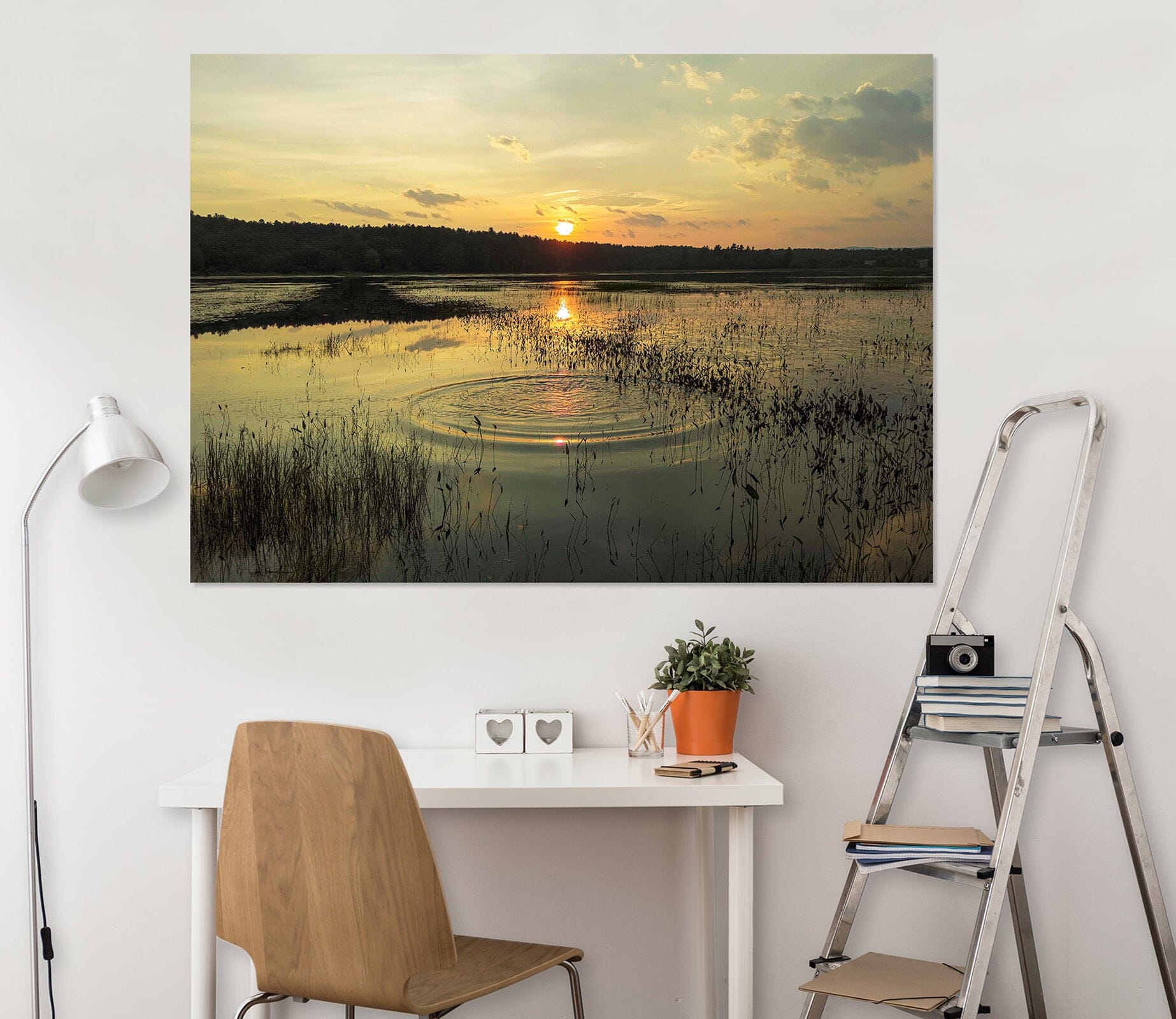 3D Sunset Steppe 109 Jerry LoFaro Wall Sticker Wallpaper AJ Wallpaper 2 