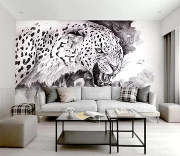 3D Leopard Cub 1084 Wall Murals Wallpaper AJ Wallpaper 2 