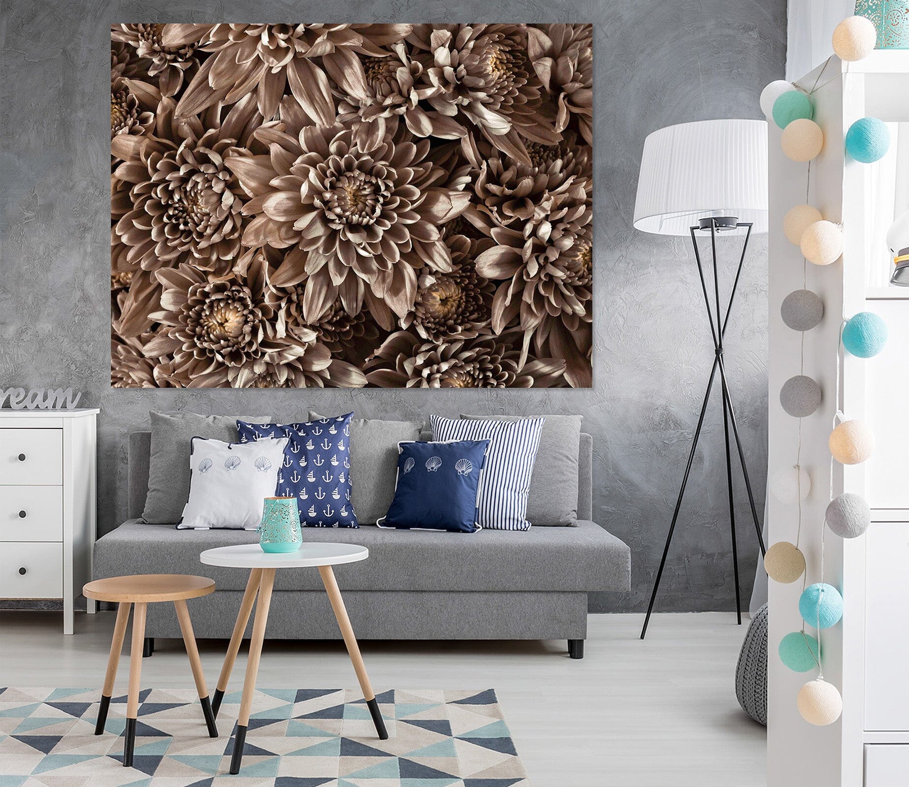 3D Dead Flower 019 Assaf Frank Wall Sticker Wallpaper AJ Wallpaper 2 