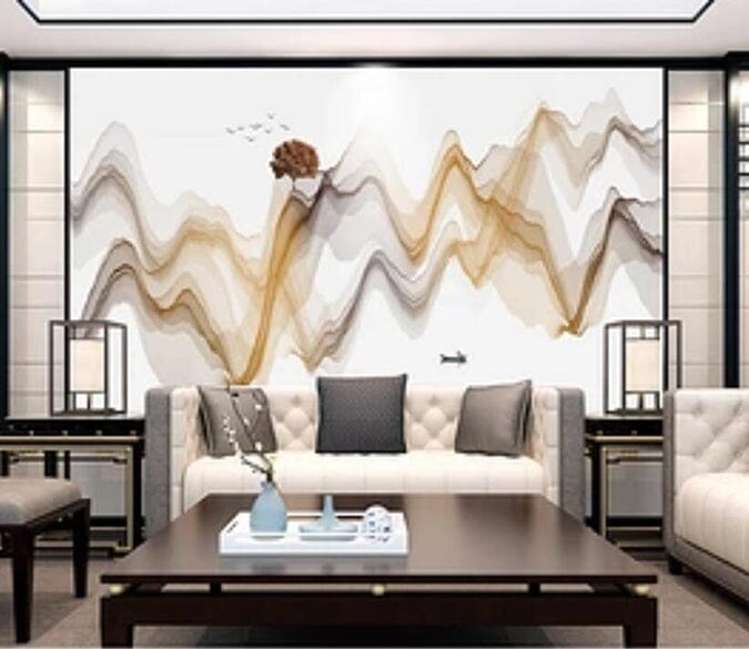 3D Color Wave 2396 Wall Murals Wallpaper AJ Wallpaper 2 