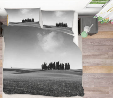 3D Black Lawn Tree 049 Marco Carmassi Bedding Bed Pillowcases Quilt