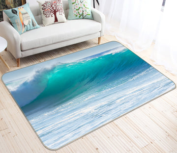 3D Ocean Waves 36003 Non Slip Rug Mat