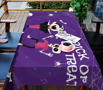 3D Cartoon Vampire 051 Halloween Tablecloths Wallpaper AJ Wallpaper 