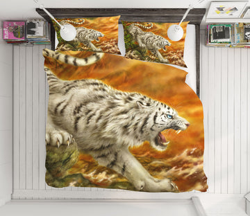 3D Hand Drawn Tiger 5890 Kayomi Harai Bedding Bed Pillowcases Quilt Cover Duvet Cover