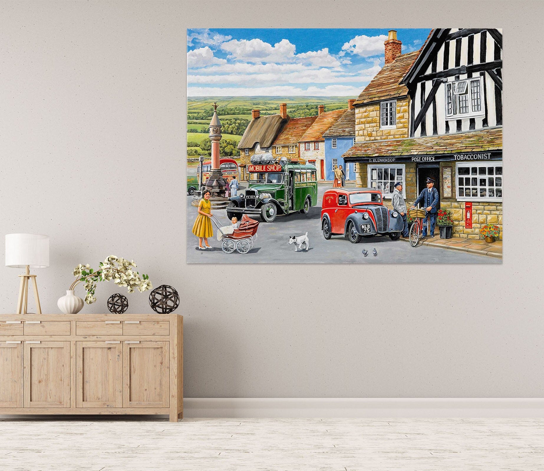 3D The Post Office 075 Trevor Mitchell Wall Sticker Wallpaper AJ Wallpaper 2 