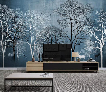 3D Night Woods 1235 Wall Murals Wallpaper AJ Wallpaper 2 