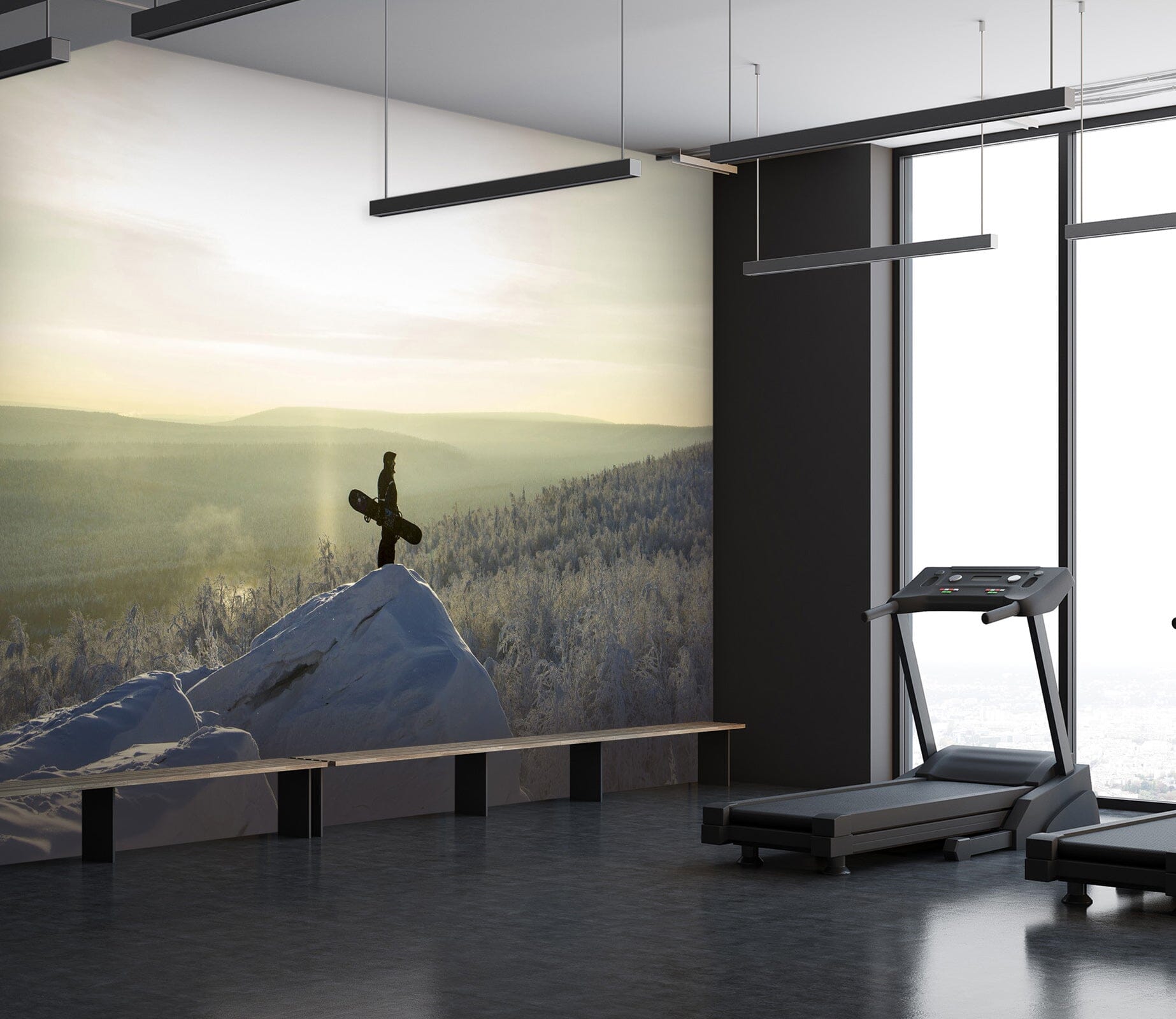 3D Snow Mountain 099 Wall Murals Wallpaper AJ Wallpaper 2 