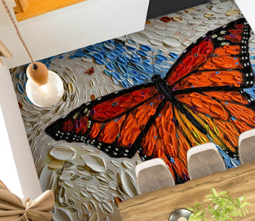 3D Butterfly 102173 Dena Tollefson Floor Mural