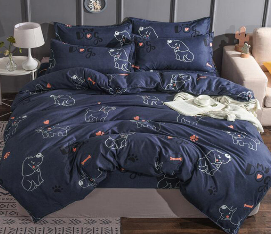 3D Line Elephant 13094 Bed Pillowcases Quilt