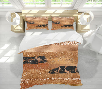 3D Brown Pattern 18146 Uta Naumann Bedding Bed Pillowcases Quilt