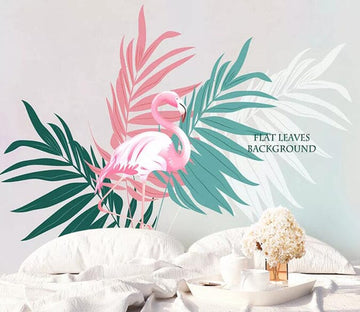 3D Pink Flamingo 1884 Wall Murals Wallpaper AJ Wallpaper 2 