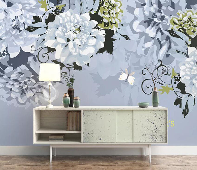3D Flower 1132 Wall Murals Wallpaper AJ Wallpaper 2 