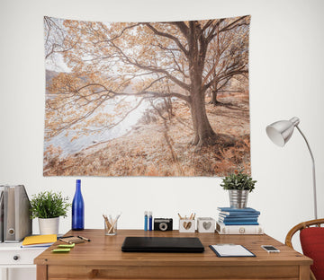 3D Autumn Grass Tree 116146 Assaf Frank Tapestry Hanging Cloth Hang