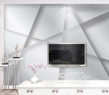 3D White Lines WG068 Wall Murals Wallpaper AJ Wallpaper 2 