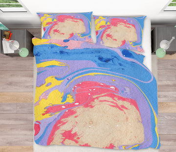 3D Color Pattern 16106 Bed Pillowcases Quilt