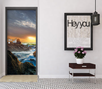 3D Reef Waves 112120 Jerry LoFaro Door Mural