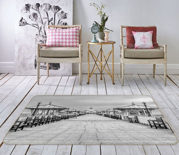 3D Slate Bridge 3032 Assaf Frank Rug Non Slip Rug Mat Mat AJ Creativity Home 