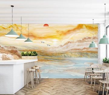 3D Valley River 1512 Wall Murals Wallpaper AJ Wallpaper 2 