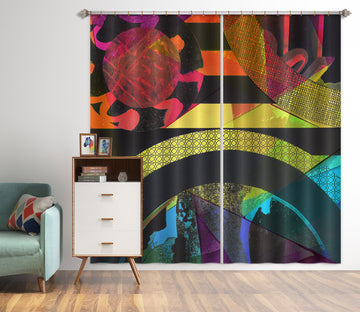 3D Color Pattern 19190 Shandra Smith Curtain Curtains Drapes