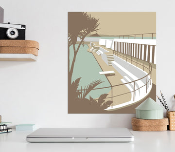 3D Penzance Pool 042 Steve Read Wall Sticker Wallpaper AJ Wallpaper 2 