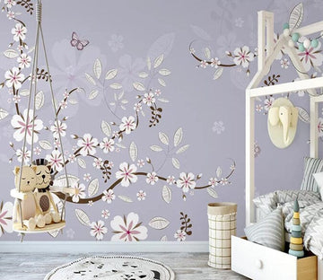 3D Peach Blossom 2138 Wall Murals Wallpaper AJ Wallpaper 2 