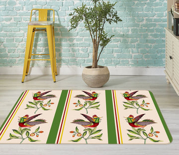 3D Leaf Dance 167 Uta Naumann Rug Non Slip Rug Mat Mat AJ Creativity Home 