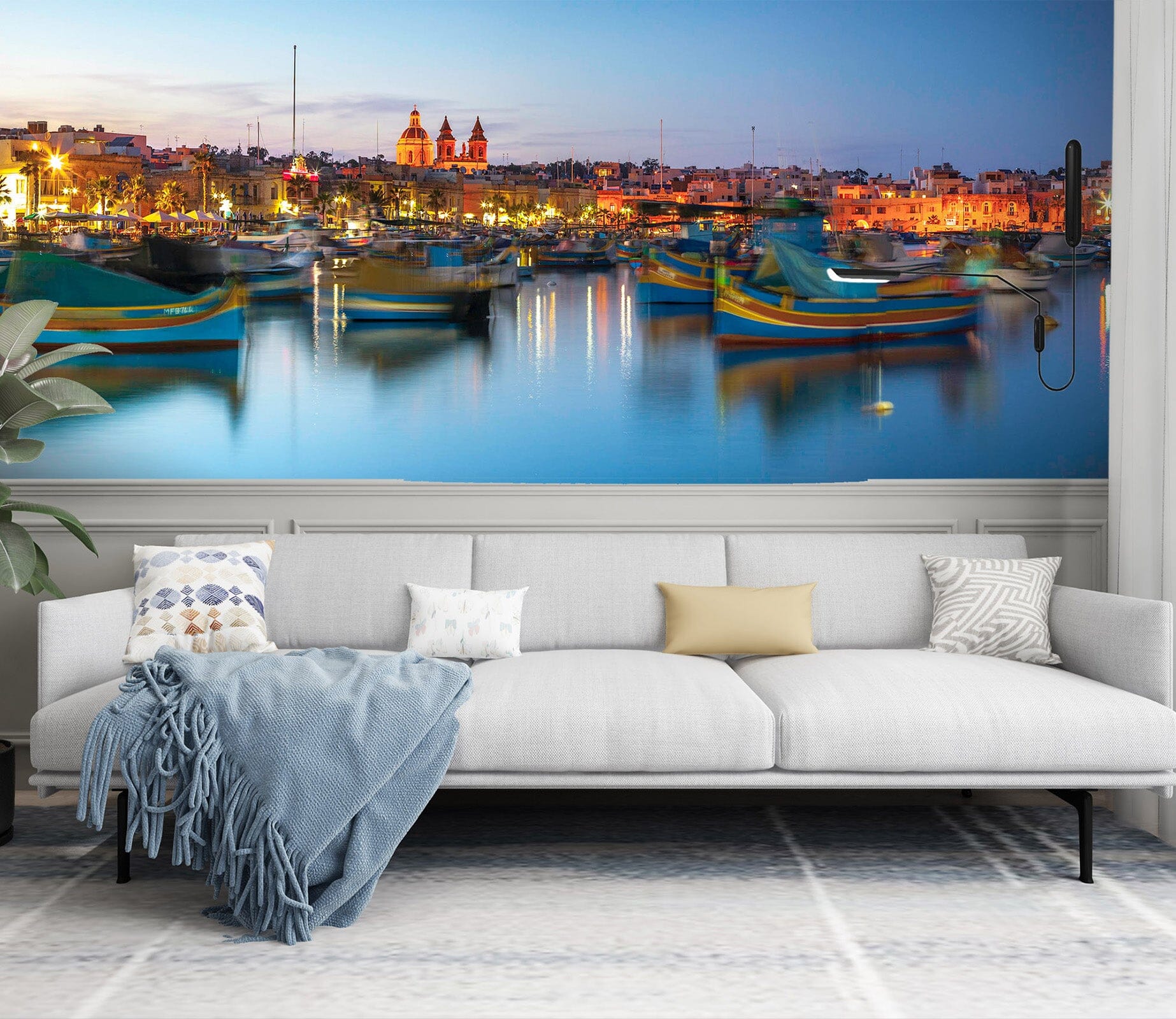 3D River Boat 1409 Assaf Frank Wall Mural Wall Murals Wallpaper AJ Wallpaper 2 