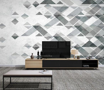 3D Graphic Triangle WC1420 Wall Murals