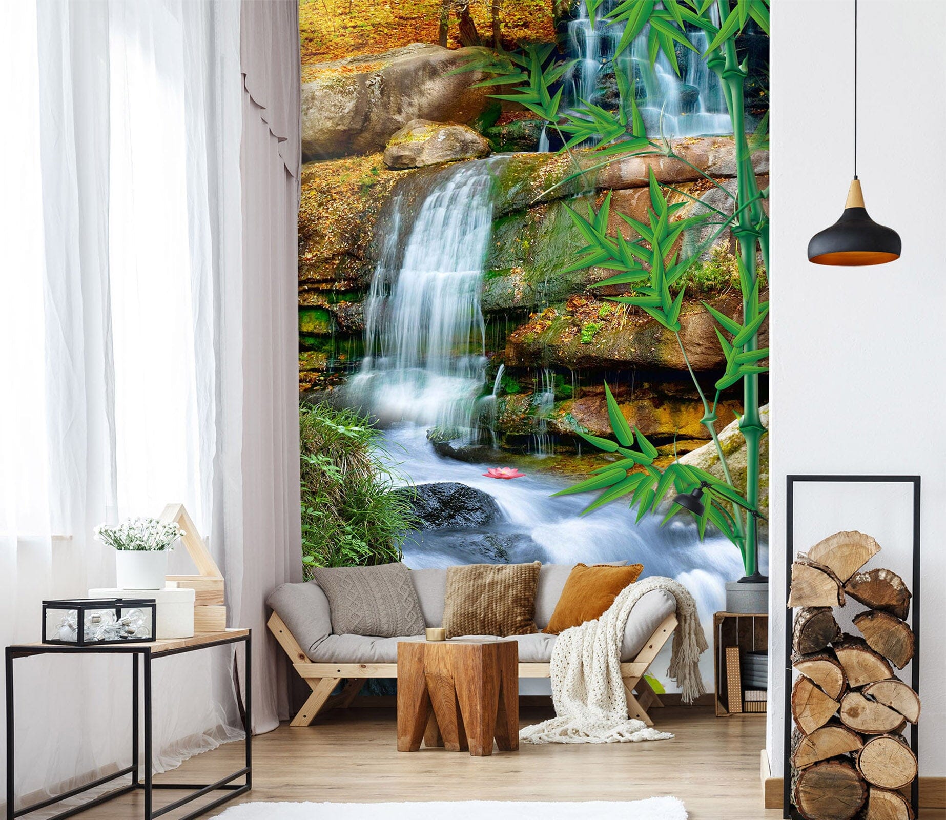 3D Stream Water 1537 Wall Murals Wallpaper AJ Wallpaper 2 