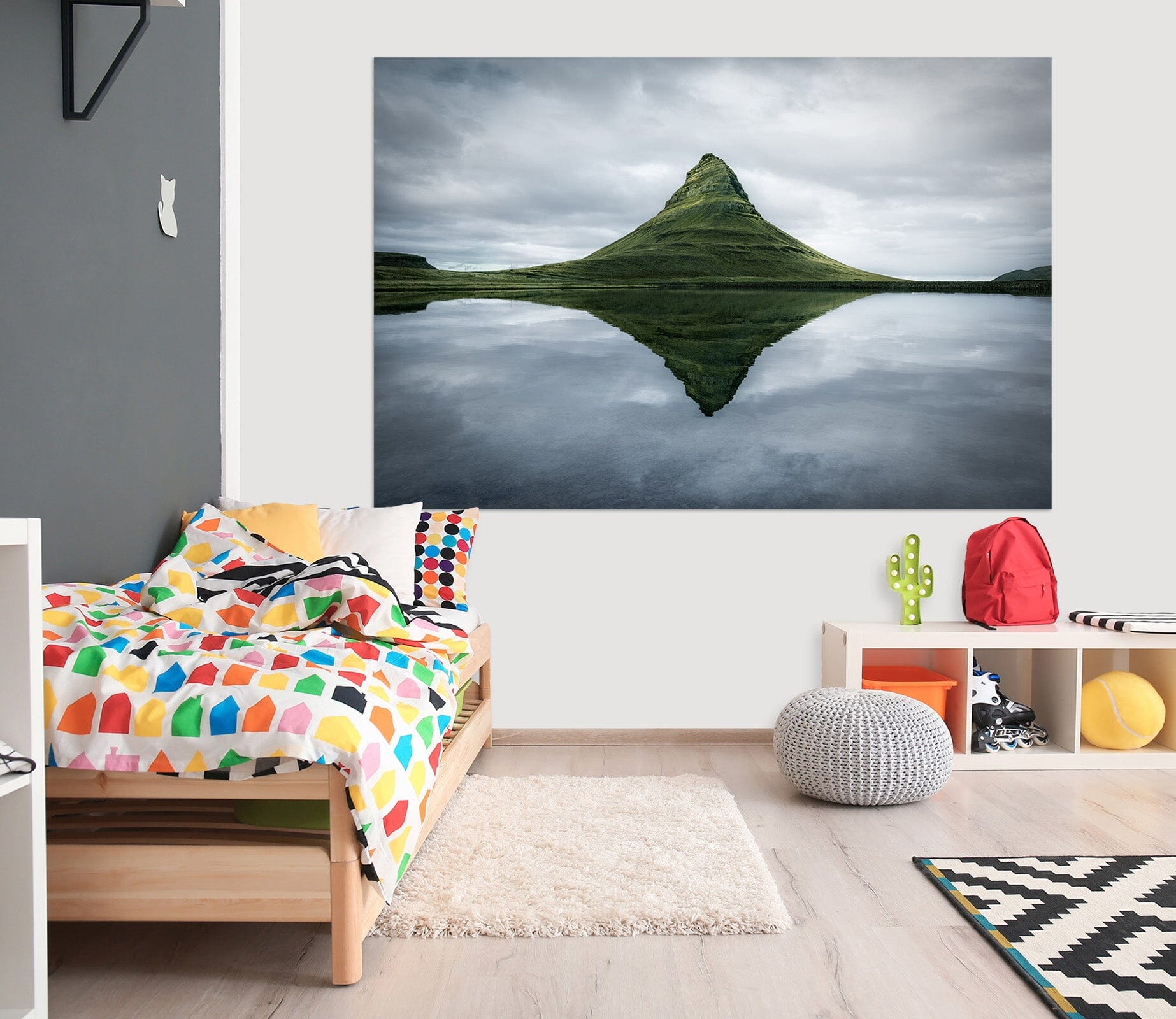 3D Mountain River 168 Marco Carmassi Wall Sticker Wallpaper AJ Wallpaper 2 